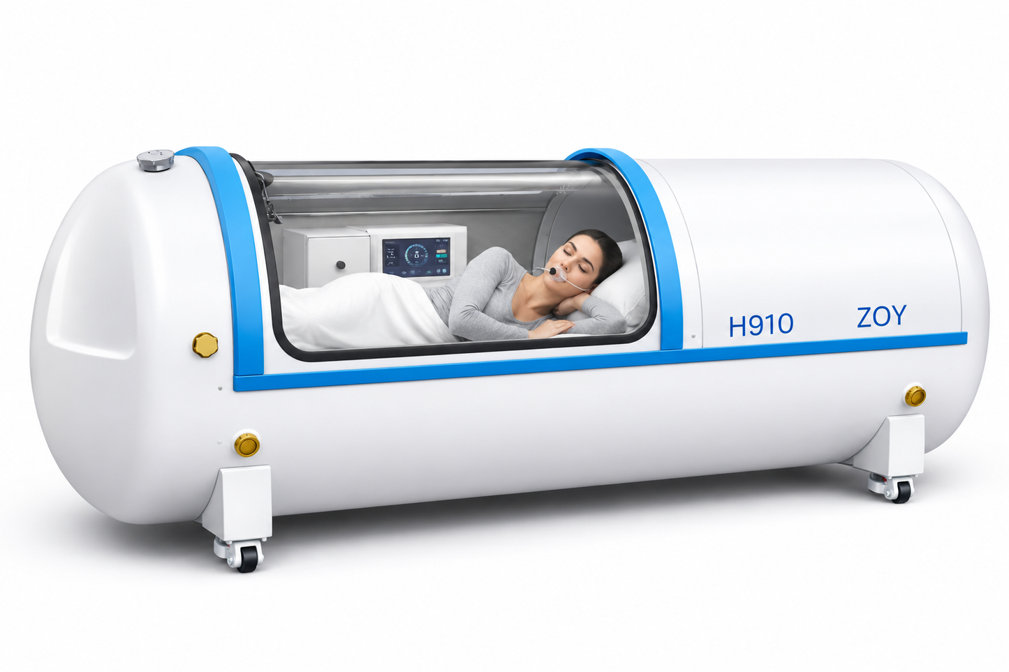 ZOY H910 Hard-Lying HBOT Chamber | Clinical-Grade Performance