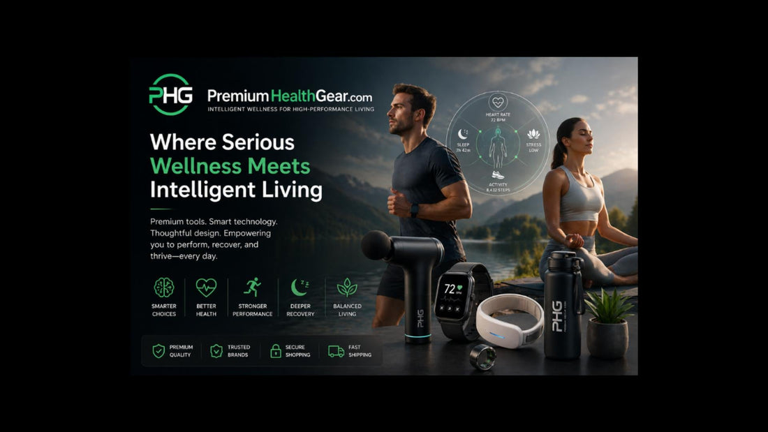 PremiumHealthGear.com | Intelligent Wellness for High-Performance Living