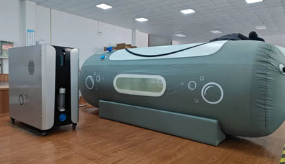 OXYREVO Elite Home Soft Hyperbaric Chamber | Quiet Adjustable 1.4 ATA HBOT