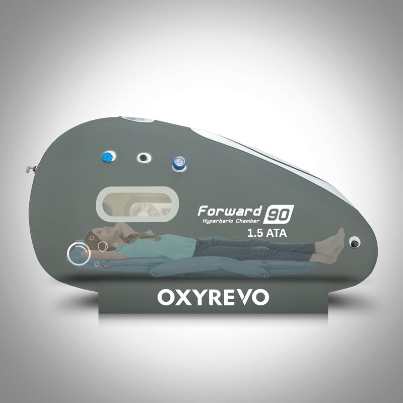 OXYREVO Forward90 Sitting Hyperbaric Chamber—Comfort HBOT at 1.2–1.5 ATA