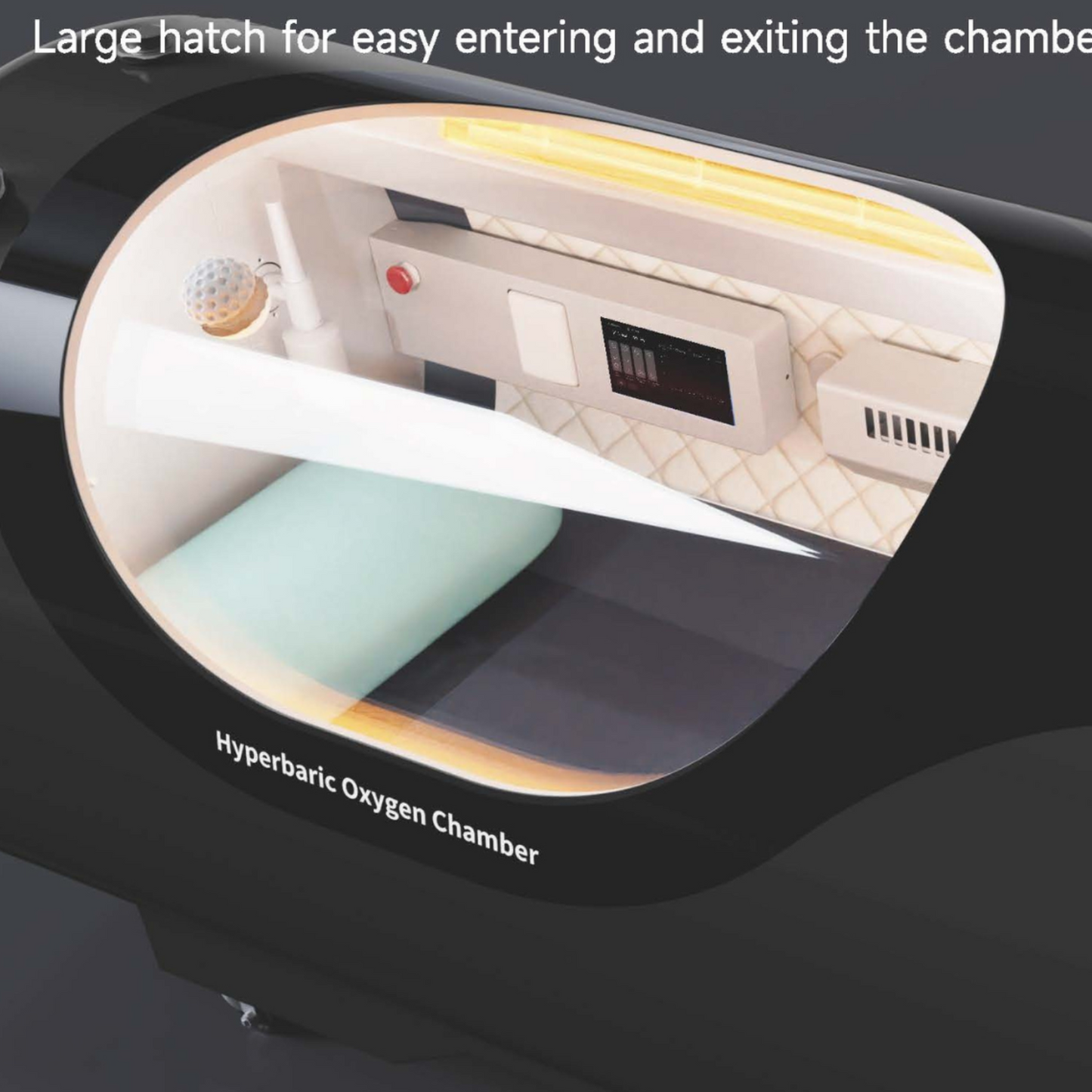 OXYAIR OLV-YT01 Stainless Steel Hyperbaric Chamber for Fast Recovery at Home