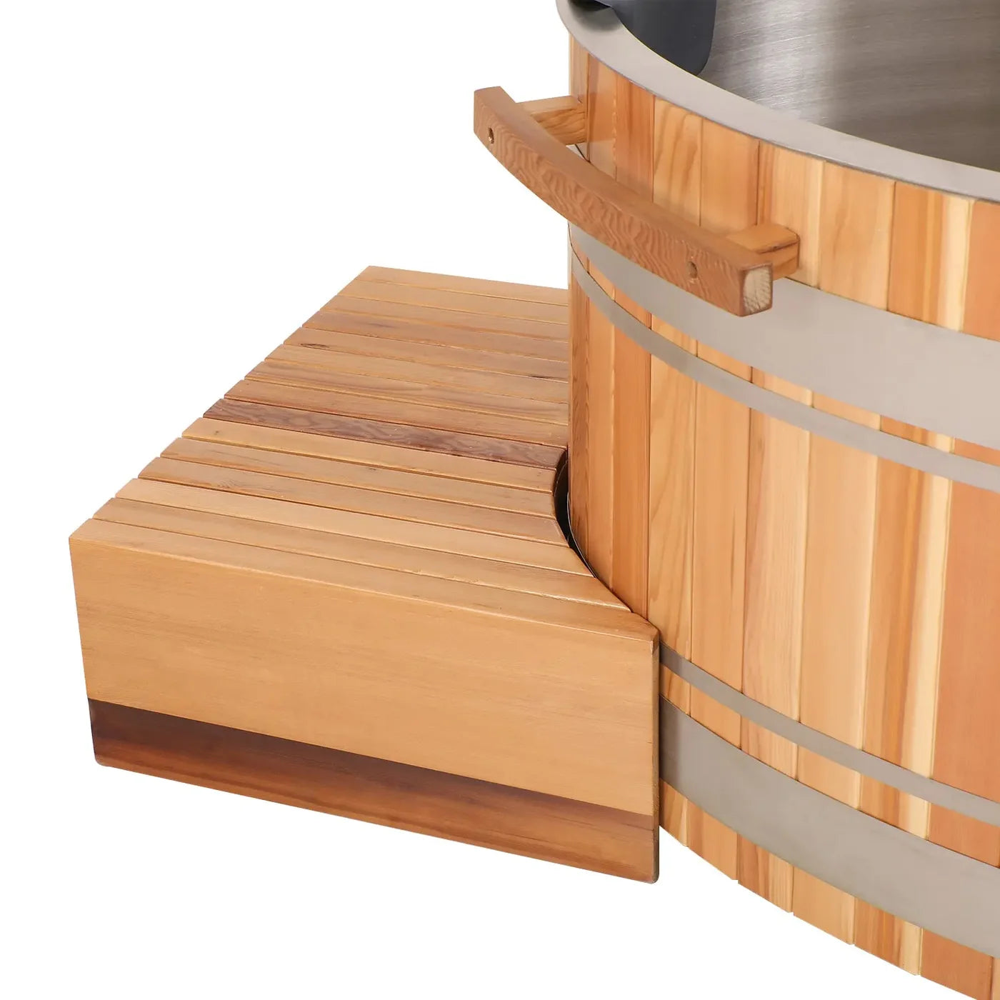 Chateau Celestial Premium Cedar Cold Plunge Tub with 1HP Chiller