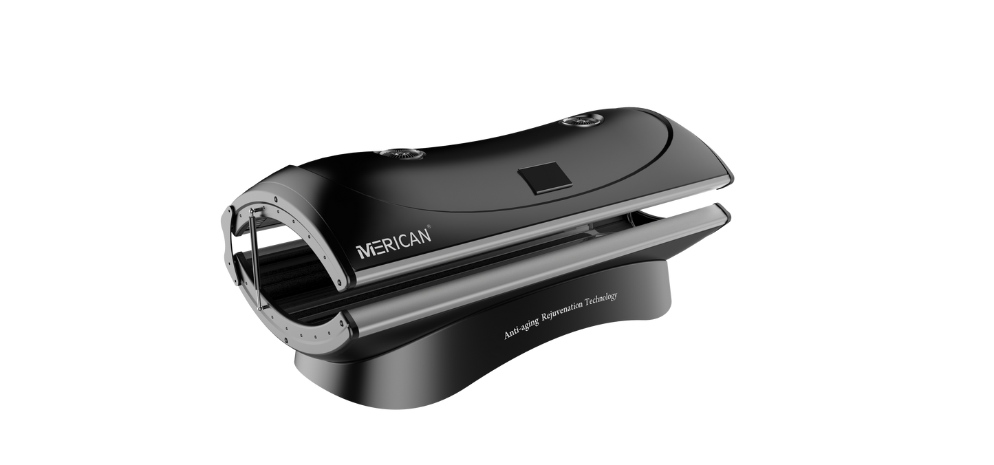 MERICAN M4N Plus Red Light Bed | 360° Full-Body 633–940nm Radiance Therapy