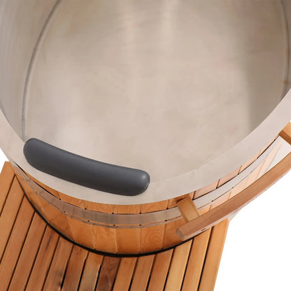 Chateau Celestial Premium Cedar Cold Plunge Tub with 1HP Chiller