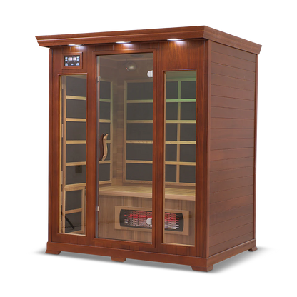 The HealthSmart 4-Person Full Spectrum Infrared Sauna.