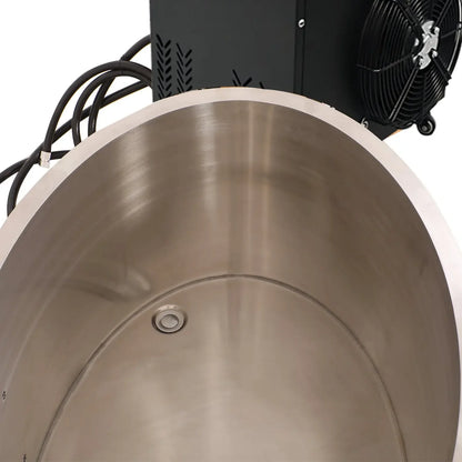 Chateau Celestial Premium Cedar Cold Plunge Tub with 1HP Chiller