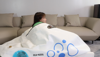 OXYAIR OLV-RZ01 Soft Sitting Hyperbaric Chamber – Easy, Foldable Home Recovery