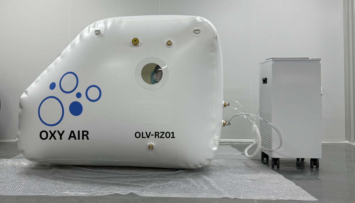 OXYAIR OLV-RZ01 Soft Sitting Hyperbaric Chamber – Easy, Foldable Home Recovery