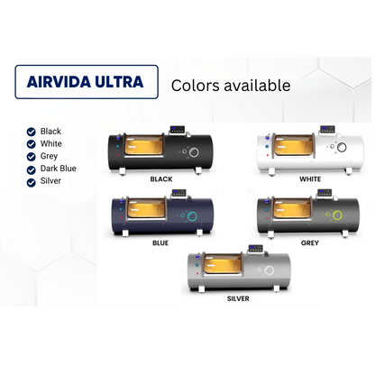 AIRVIDA Ultra 1.3-2.0 ATA Chamber for Deep Recovery & Cellular Repair