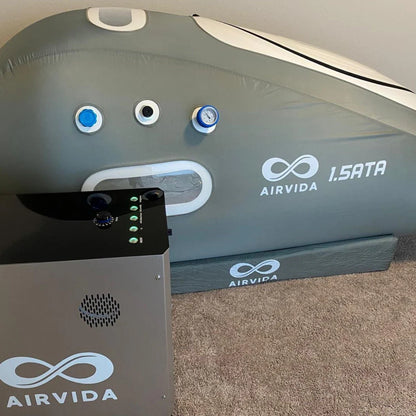 AIRVIDA PRO90 Portable Sitting Hyperbaric Chamber 1.2-1.5 ATA Dual-Seat Soft Shell