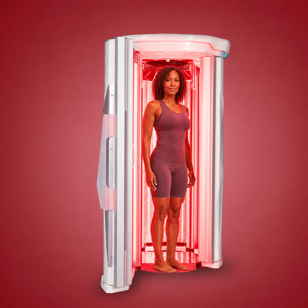 Chateau Celestial M11 Full-Body Red & Near-Infrared Light Therapy Booth for Wellness, and Healthy-Looking Skin by Merican