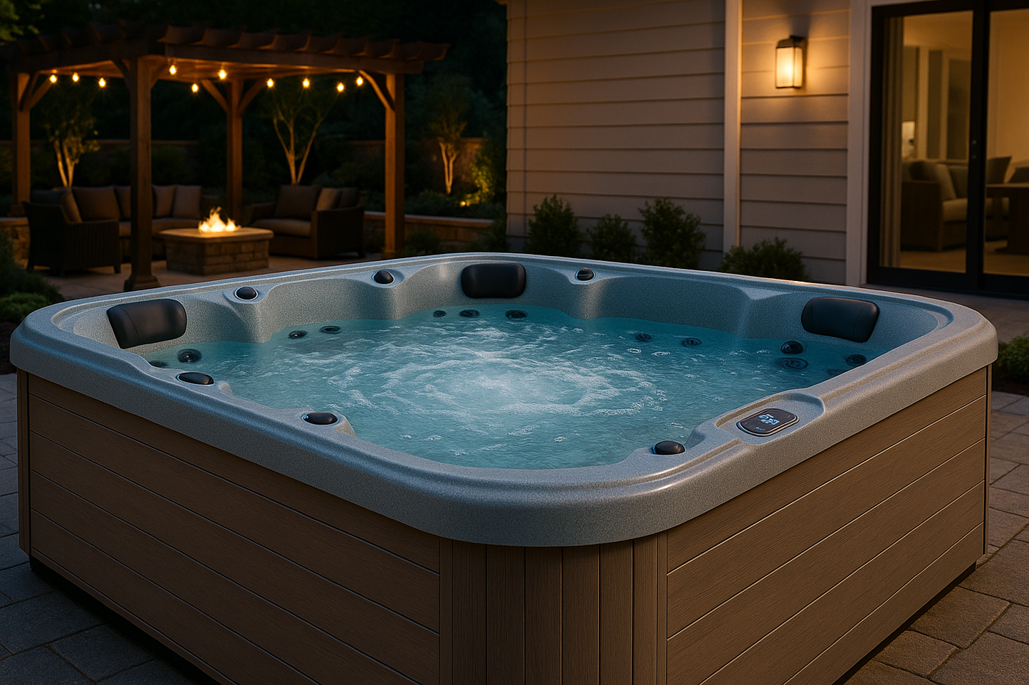Relaxing and Premium Quality Built 6 Person Hot Tub