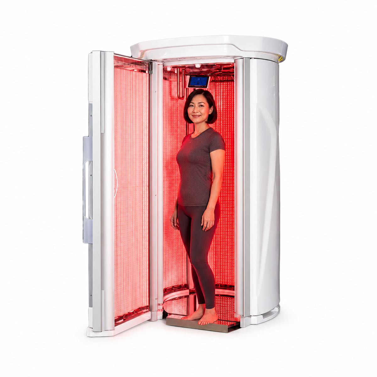 Chateau Celestial M11 Full-Body Red & Near-Infrared Light Therapy Booth for Wellness, and Healthy-Looking Skin by Merican