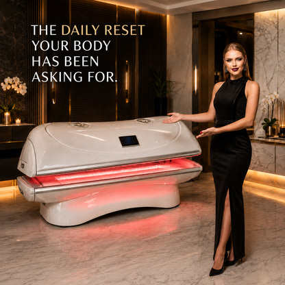 Chateau Celestial M4N Plus Luxury Red Light Bed | 360° Full-Body Radiance Therapy by Merican