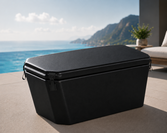 Chateau Celestial™ Portable, Angled Cold Plunge System