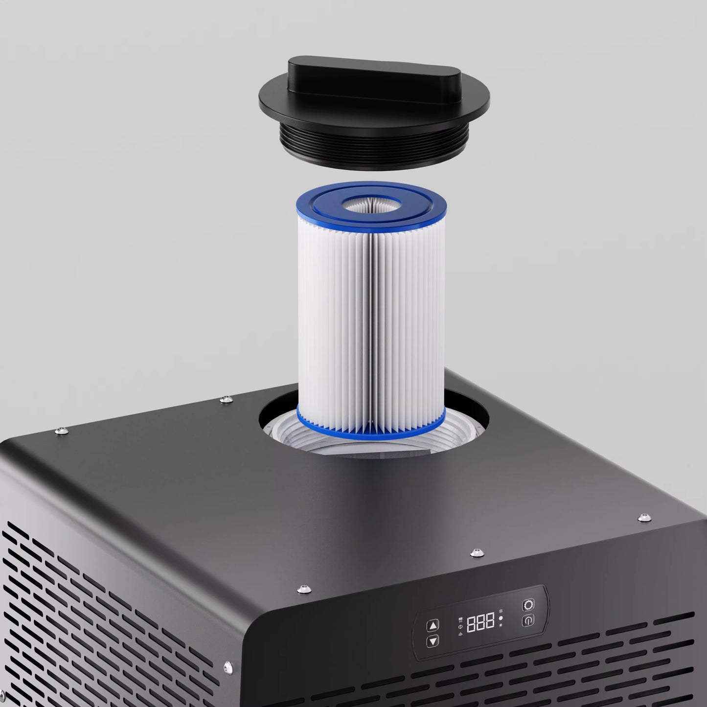 Chateau Celestial™ Portable, Angled Cold Plunge System
