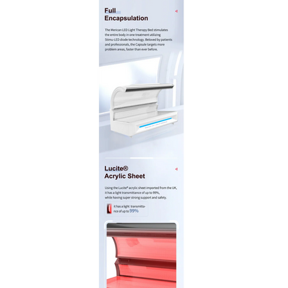 Chateau Celestial M6NPlus Radiance Red Light Therapy Bed, Full-Body Healing & Recovery