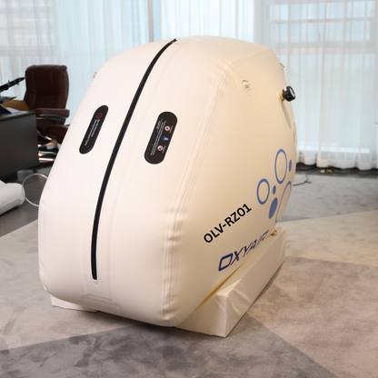 OXYAIR OLV-RZ01 Soft Sitting Hyperbaric Chamber – Easy, Foldable Home Recovery