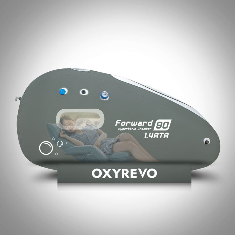 OXYREVO Forward90 Sitting Hyperbaric Chamber—Comfort HBOT at 1.2–1.5 ATA