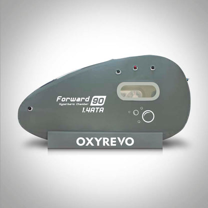 OXYREVO Forward90 Sitting Hyperbaric Chamber—Comfort HBOT at 1.2–1.5 ATA