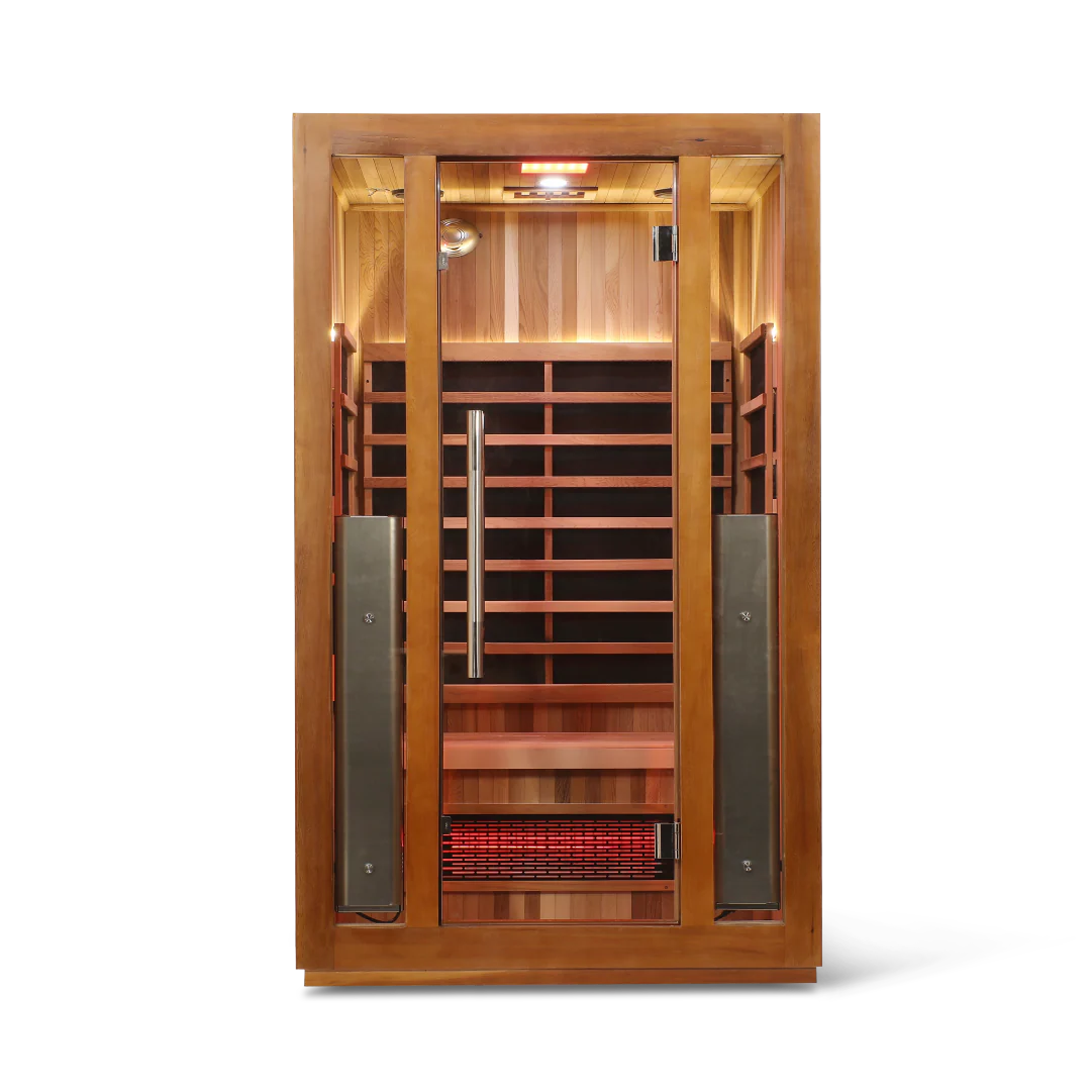 The HealthSmart 2-Person Full Spectrum "smart" WIFI Infrared Sauna