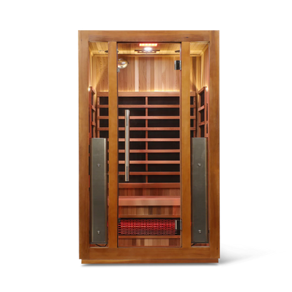 The HealthSmart 2-Person Full Spectrum "smart" WIFI Infrared Sauna