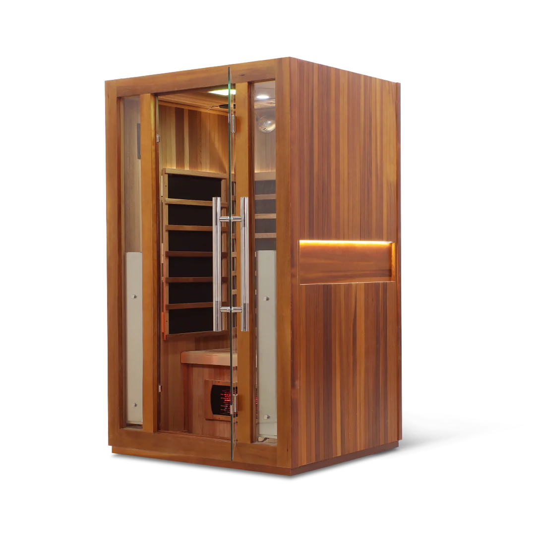The HealthSmart 2-Person Full Spectrum "smart" WIFI Infrared Sauna