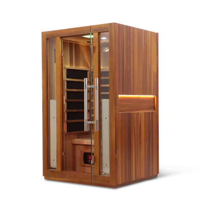 The HealthSmart 2-Person Full Spectrum "smart" WIFI Infrared Sauna