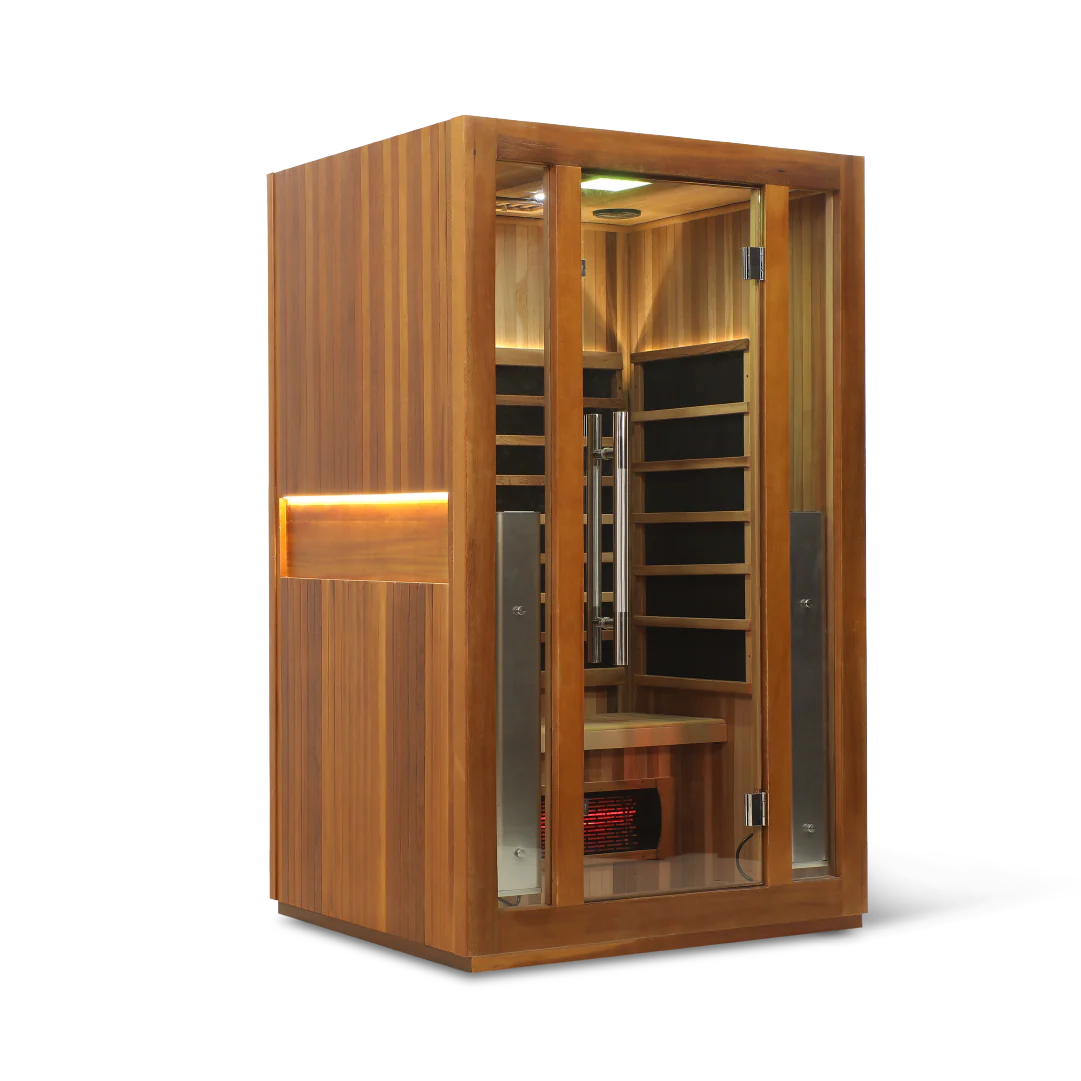 The HealthSmart 2-Person Full Spectrum "smart" WIFI Infrared Sauna