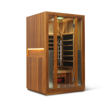 The HealthSmart 2-Person Full Spectrum "smart" WIFI Infrared Sauna