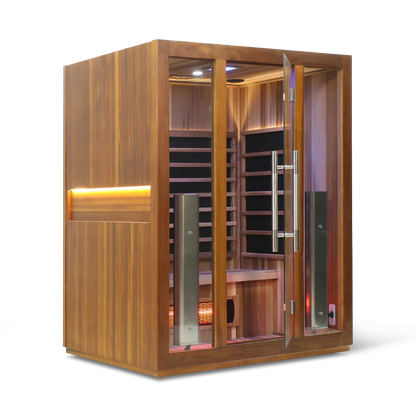 The HealthSmart 3-Person Full Spectrum "smart" WIFI Infrared Sauna