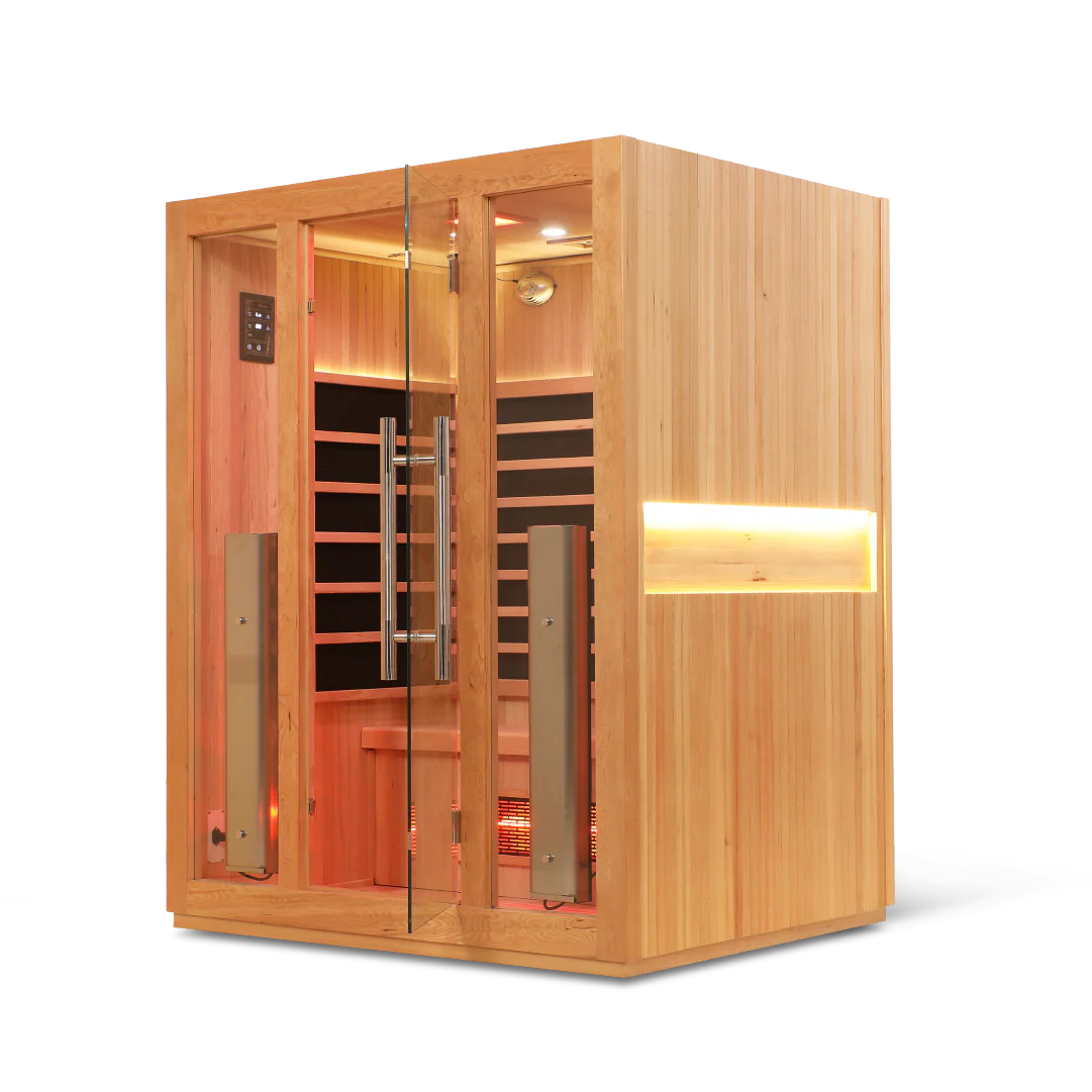 The HealthSmart 3-Person Full Spectrum "smart" WIFI Infrared Sauna