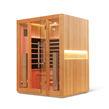 The HealthSmart 3-Person Full Spectrum "smart" WIFI Infrared Sauna