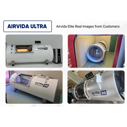 AIRVIDA Ultra 1.3-2.0 ATA Chamber for Deep Recovery & Cellular Repair