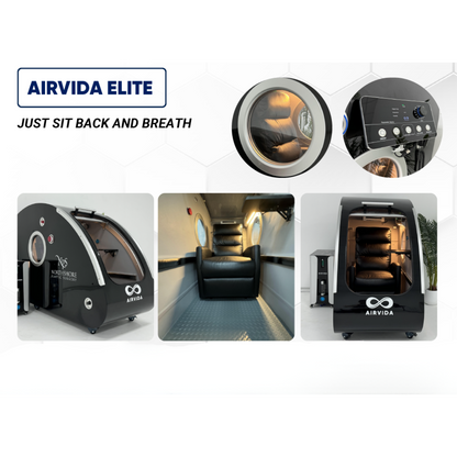 AIRVIDA ELITE 1.3-2.0 ATA Hard Shell Sitting Hyperbaric Chamber