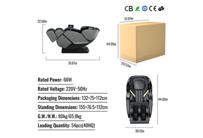 CHATEAU CELESTIAL™ V10— The Chair That Replaces the Need to “Go Get a Massage”