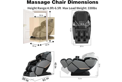 CHATEAU CELESTIAL™ V10— The Chair That Replaces the Need to “Go Get a Massage”