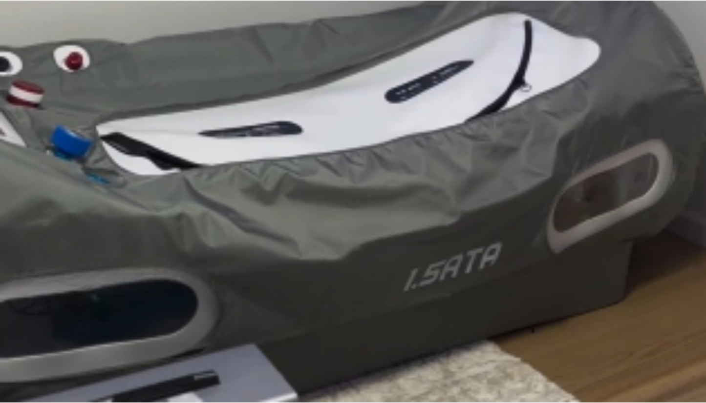 OXYREVO Elite Home Soft Hyperbaric Chamber | Quiet Adjustable 1.4 ATA HBOT