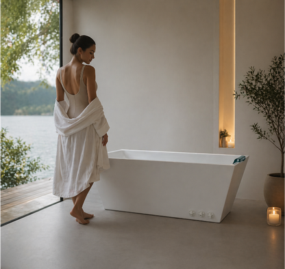 Chateau Celestial™ GD-8106 Cold Plunge, Smart Temp Control, Heat + Ice Recovery System