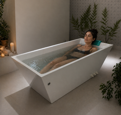 Chateau Celestial™ GD-8106 Cold Plunge, Smart Temp Control, Heat + Ice Recovery System