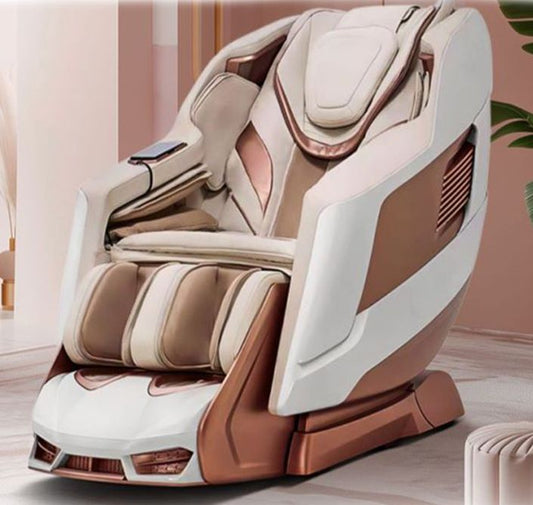 Chateau Celestial™ BJ-01 4D Massage Chair – Zero Gravity, Full Body Luxury Relief
