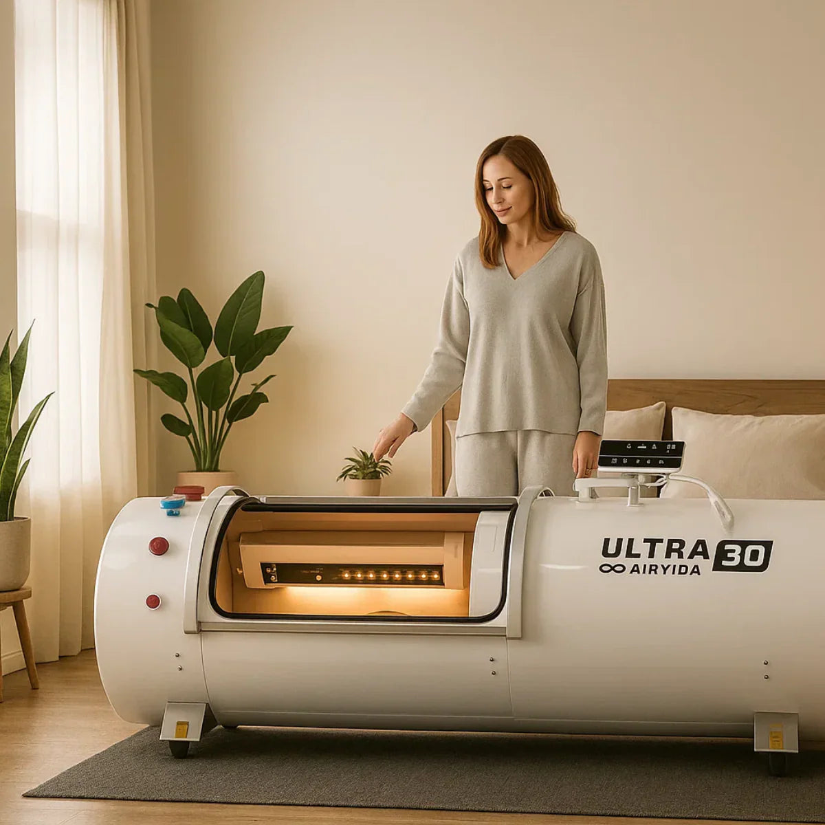 AIRVIDA Ultra 1.3-2.0 ATA Chamber for Deep Recovery & Cellular Repair