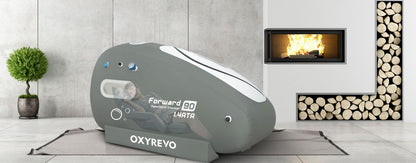 OXYREVO Forward90 Sitting Hyperbaric Chamber—Comfort HBOT at 1.2–1.5 ATA