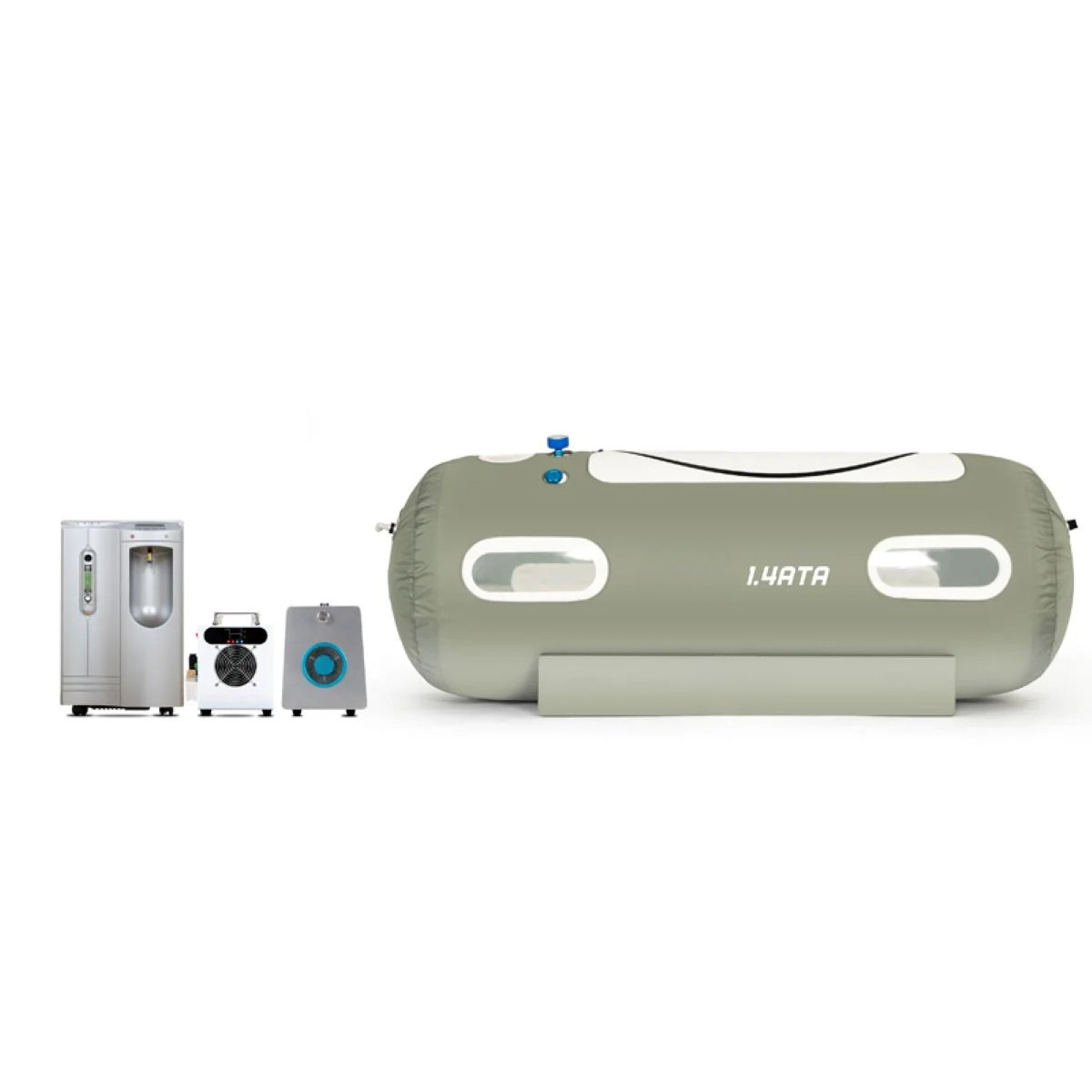 OXYREVO Elite Home Soft Hyperbaric Chamber | Quiet Adjustable 1.4 ATA HBOT