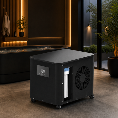 Chateau Celestial™ Portable, Angled Cold Plunge System