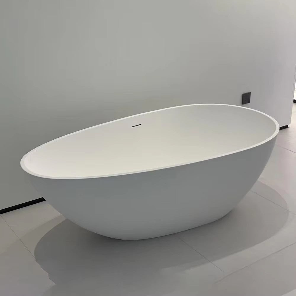 Chateau Celestial™ GD-1005 Stone Soaking Tub – Luxury Deep Bath Experience
