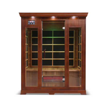The HealthSmart 3-Person Full Spectrum Infrared Sauna.