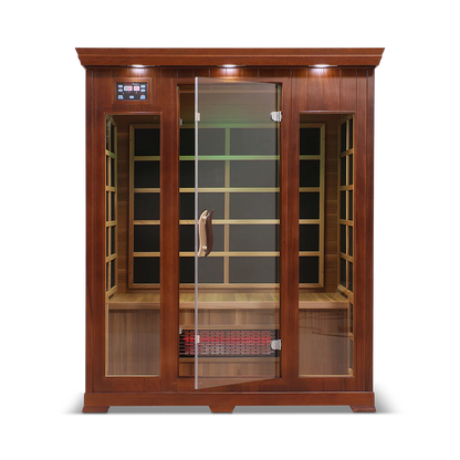 The HealthSmart 3-Person Full Spectrum Infrared Sauna.