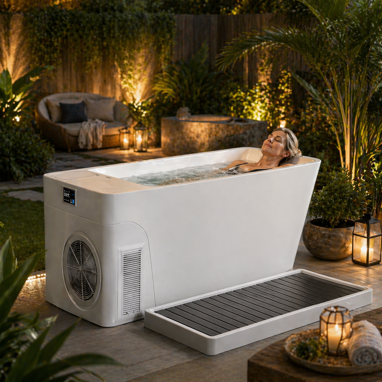 Chateau Celestial™ GD-004 Cold Plunge | Smart Ice Bath w/ Chiller