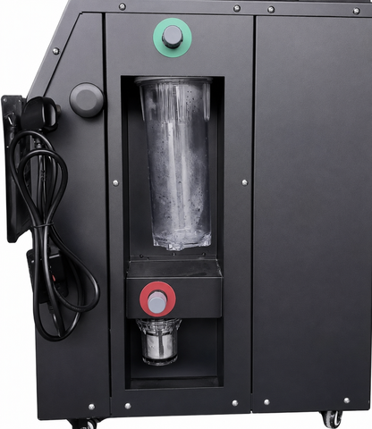 Chateau Celestial U-Shape Red Ergonomic Cold Plunge with Chiller & Cover